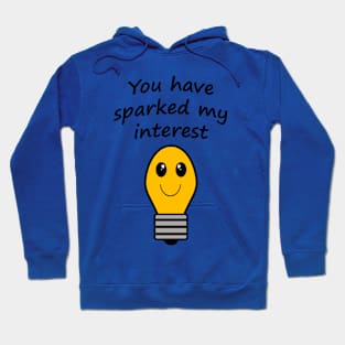 You have sparked my interest Hoodie